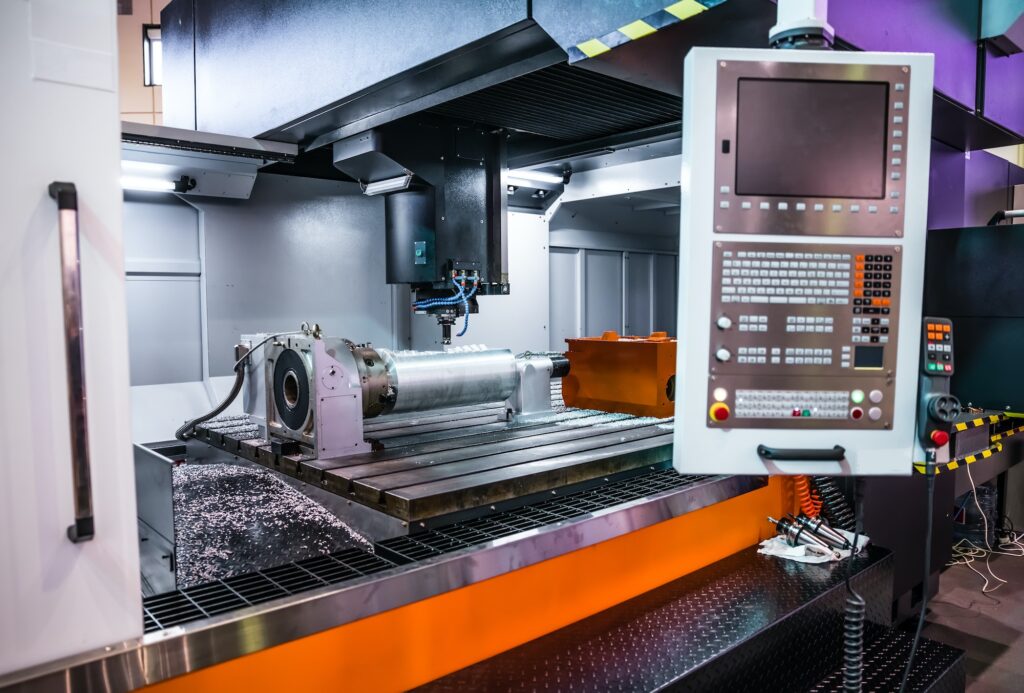 Metalworking CNC milling machine.